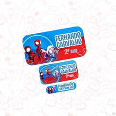 Spidey e seus amigos - Etiqueta Escolar - comprar online