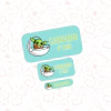baby yoda star wars - Etiqueta Escolar