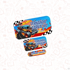 Hot Wheels - Etiqueta Escolar - comprar online