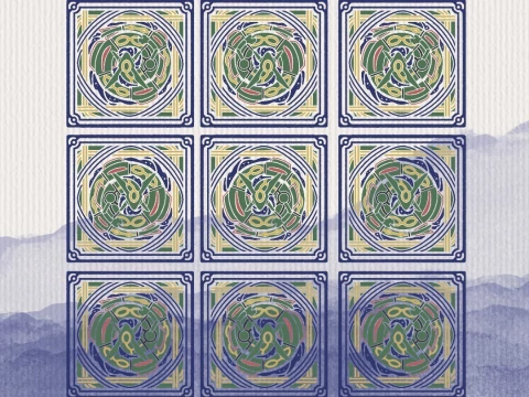 0384 - Rayquaza Poké-Tile - Amunchy Arts