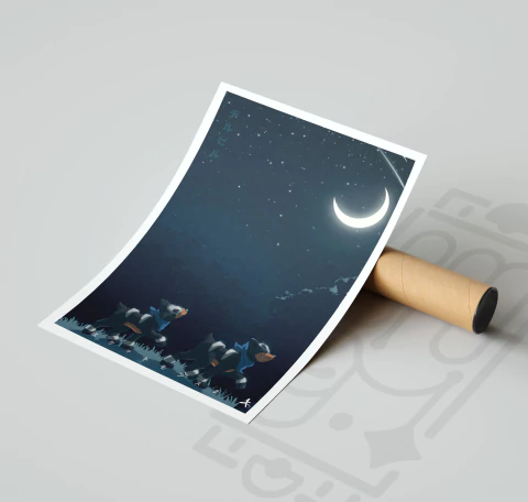 Poke-Print: "Desert Garden" - (cópia)