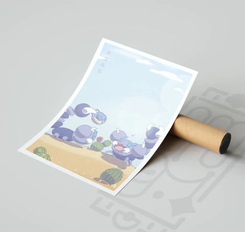 Poke-Print: "Fennekin" - (cópia)