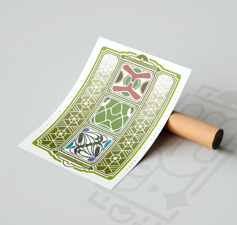 Digital Print: "Poké Mosaic" - Totodile - (cópia) - buy online