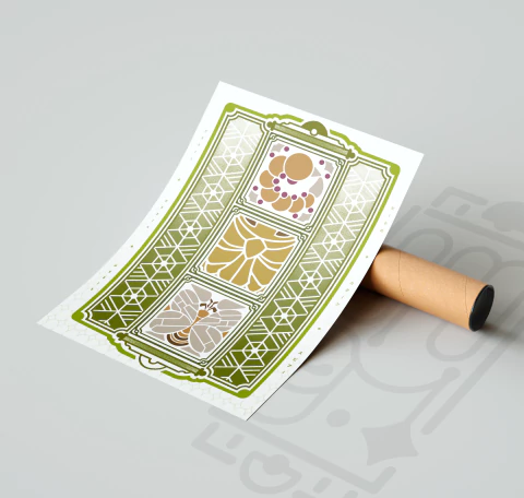 Digital Print: "Poké Mosaic" - Totodile - (cópia) - (cópia) - buy online