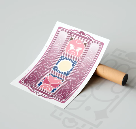 Digital Print: "Poké Mosaic" - Clefairy - comprar online