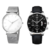 Reloj Minimal Full White & Foggia Black 2x1 - comprar online