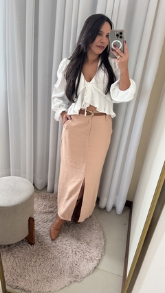 BATA BOHO BABADO - By Maria