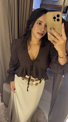 BATA BOHO BABADO na internet