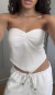 Top Iris linho off white - comprar online