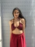 Top Fernanda paetê bordô