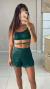 Short Paetê verde na internet