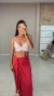 Saia Talia coral - comprar online