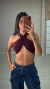 Top Luiza bordô