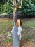 Vestido Iza grafite