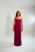 Vestido Jude Bordô - loja online