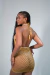 Vestido Betina dourado - Ramma