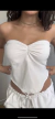 Top Iris linho off white - Ramma