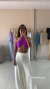 Top Luiza roxo - comprar online