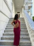 Vestido Jade Bordô - loja online