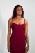 Vestido Jude Bordô - loja online