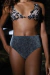 Hotpant lurex chumbo