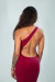Vestido Iza bordô - comprar online