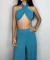 Top Luiza azul oceano - comprar online