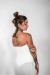Vestido Kim off white na internet