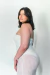 Saia Dafny tule off white - loja online
