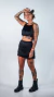 Top Bela Franja preto - Ramma