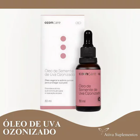 Óleo de Semente de Uva Ozonizado - 30ml