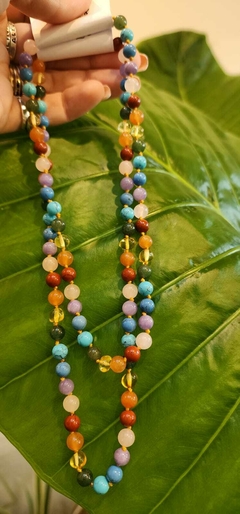 AMBAR + MIX DE PIEDRAS II 38 cm