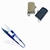 Kit Tesoura De Arremate 10,6 Cm S-701 BER Mais Guia Magnético Grande para Costura Ima Forte MG20L
