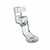 Pe Sapata Calcador de Bordado Janome Furo Pequeno ST401J