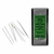 Kit 10 Cartelas Agulha de Mao Manual Regal Numero 6 - 5cm OT20-3 0006 Nº6 na internet