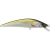 Isca artificial Marine Sports Inna Pro Tuned 90 na cor 34, 16g, 9cm, com acabamento brilhante e detalhes em amarelo e vermelho.