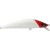 Isca artificial Marine Sports Inna Pro Tuned 90 na cor 14, branca com detalhe vermelho, ideal para pesca em superfície.