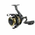 Molinete de pesca Marine Sports, com design robusto e elegante, destacando detalhes em dourado e preto. Equipado com manivela ergonômica, é ideal para pescadores que buscam desempenho e durabilidade em suas aventuras de pesca.