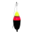 Boia Cevadeira Barão Gigante com design em cores vibrantes de amarelo, vermelho e preto, ideal para pesca.