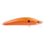 Isca artificial Marine Sports Inna Pro Tuned 90 na cor Hot, laranja, com formato aerodinâmico e detalhes em preto e branco.