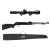 Combo FXR - Carabina Nitro Black cal. 5,5 mm + Capa de proteção + Luneta FXR 4x20
