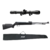 Combo FXR - Carabina Spring Black cal. 5,5 mm + Capa de proteção + Luneta FXR 4x20