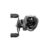  Carretilha Marine Sports Titan Pro 6000, vista superior. Apresenta design robusto com corpo em cinza e detalhes em preto, além de manivela dupla com pegadores emborrachados, proporcionando firmeza e conforto para pescadores. Ideal para pesca esportiva, c