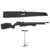 Combo FXR - Carabina PCP T-Rex cal. 5,5 mm + Capa de proteção + Bomba de pé fixo