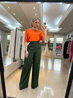 Blusa Ampla Canelada – Conforto e Estilo Casual na internet