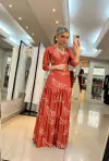 Conjunto Estampado em Malha Devorê – Estilo e Conforto em Uma Peça Única