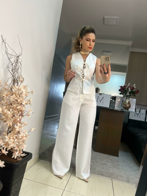Conjunto Elegante em Crepe - comprar online