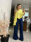 Calça Pantalona em Crepe - comprar online