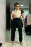 Camisa Estampa de Poá – Elegância e Leveza para Qualquer Ocasião!