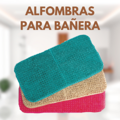 Alfombra para bañadera en PVC 60 x 40 ANTI ESTRES (art 021)